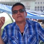 Joviel Acevedo líder del STEG. Foto La Hora: redes sociales