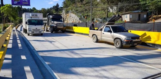 CIV anuncia cierre vehicular en el km 11.5 de Carretera a El Salvador, igual que estima que este sea habilitado a finales de julio.