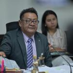El juez Pedro Laynez acusó a medios de comunicación de afectar su honor. Foto La Hora: Fabricio Alonzo
