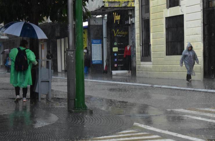 Insivumeh prevé lluvias derivado del paso de una onda. Foto La Hora: Daniel Ramírez