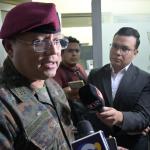 El titular del Ministeiro de la Defensa, Henry Saénz, brindó detalles sobre el incidente registrado en La Mesilla. Foto La Hora: Fabricio Alonzo
