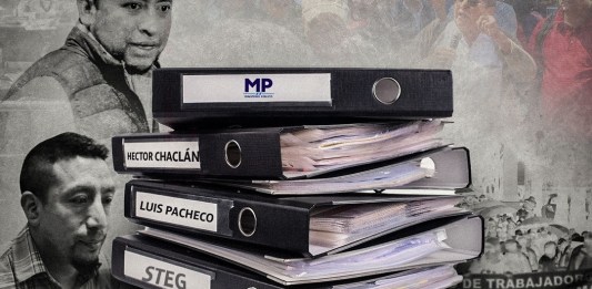 El Ministerio Público (MP) no confirma ni niega que investigará al STEG de Joviel Acevedo, como lo hace como 48 Cantones. Diseño La Hora: Francisco Altán