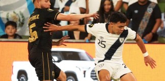 Este viernes, la selección nacional de Panamá derrotó 1- 0 a Guatemala, en la segunda jornada de la Copa Oro 2025. Foto La Hora. FFG