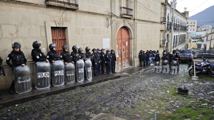 La PNC informó sobre dos requisas en Quetzaltenango y San Marcos. Foto La Hora: PNC