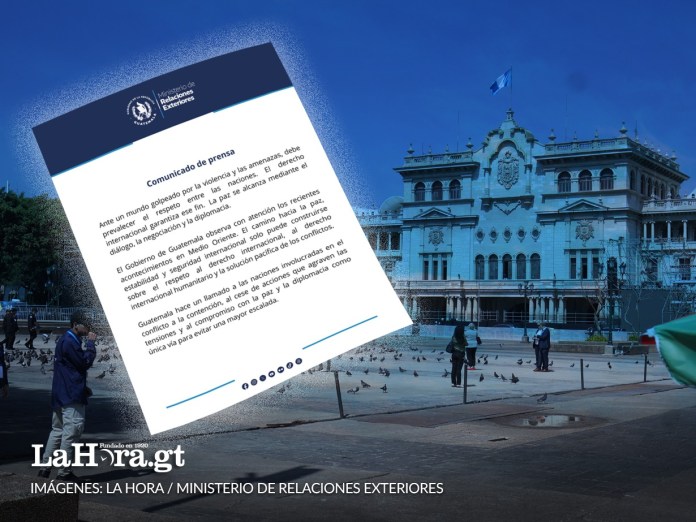 Gobierno de Guatemala hace llamada a la diplomacia ante crisis en Medio Oriente.