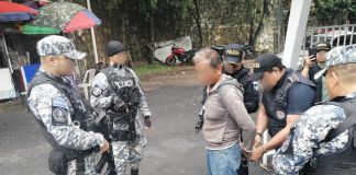 Salvadoreño localizado tras allanamiento en Jutiapa. Foto La Hora: PNC
