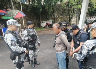 Salvadoreño localizado tras allanamiento en Jutiapa. Foto La Hora: PNC