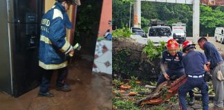 Emergencias en temporada de lluvias 2025 atendidas por Conred. Foto La Hora: Conred