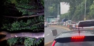 Autoridades de la PMT de Villa Nueva reporta diversas complicaciones en el tráfico del sector de Barcenas y la ruta CA-9 sur.