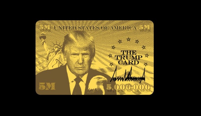 Trump lanza sitio oficial para la «tarjeta dorada Trump» y asegura que la lista ya esta abierta.