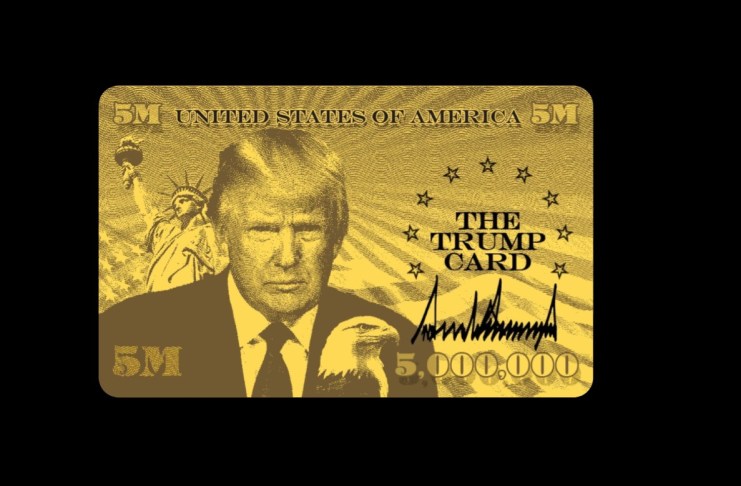 Trump lanza sitio oficial para la «tarjeta dorada Trump» y asegura que la lista ya esta abierta.