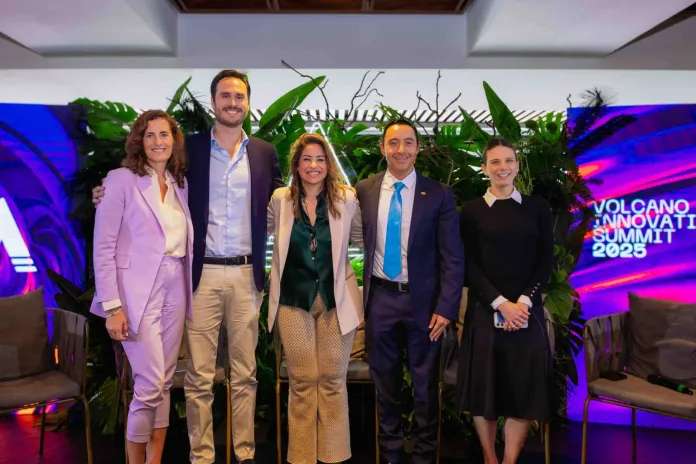 Volcano Innovation Summit Representantes de Banco Industrial anuncian participación en Volvano Innovation Summit. Foto: La Hora