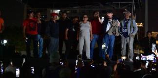 Los integrantes del Sindicato de Trabajadores de la Educación de Guatemala (STEG) deberán pagar una multa de casi Q3 millones. Foto la Hora: Daniel Ramírez