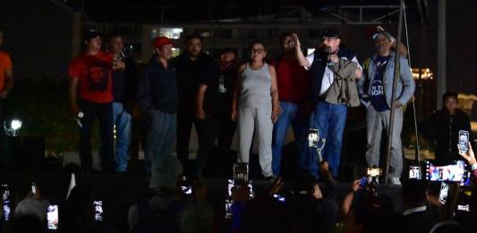 Los integrantes del Sindicato de Trabajadores de la Educación de Guatemala (STEG) deberán pagar una multa de casi Q3 millones. Foto la Hora: Daniel Ramírez