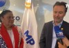 El presidente de la Cámara de Industria de Guatemala (CIG), Raúl Bouscayrol, fue emboscado por un medio a fin al MP. Foto La Hora: TVGT