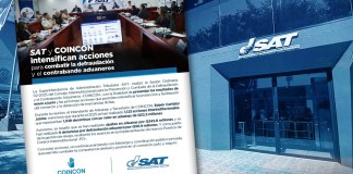 La Superintendencia de Administración Tributaria (SAT) dio a conocer los resultados sobre el combate a la defraudación aduanera. Diseño La Hora: Alejandro Ramírez