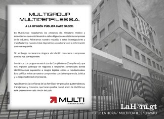 Mutiperfiles aseguró que colaborará con el Ministerio Público (MP) luego de los allanamientos del pasado lunes. Foto La Hora: Alejandro Ramírez