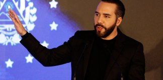 El presidente de El Salvador, Nayib Bukele, en una foto de archivo. Foto La Hora: EFE
