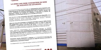 La Cámara de Comercio expresó su preocupación ante el peligro que pueda representar para la zona el traslado de juzgado y tribunal especializado en extorsiones.