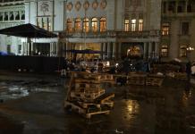 56 días después, STEG de Joviel Acevedo retira campamento en la Plaza de la Constitución El sindicato de Trabajadores de la Educación de Guatemala (STEG), liderado por Joviel Acevedo, se retiró del campamento frente al Palacio. Foto La Hora: Fabricio Alonzo