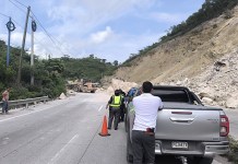 Por derrumbe en ruta a Guastatoya, Provial realiza cierres vehiculares para limpieza Derrumbe en el kilómetro 62 de la ruta CA-9 Norte, ha provocado tráfico en dirección hacia Gustatoya.
