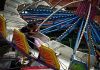 Una de las atracciones de la feria son los juegos mecánicos, donde grandes y pequeños disfrutan momentos de adrenalina. Foto La Hora. Daniel Ramírez.