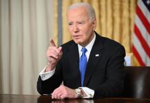 Fotografía de archivo del expresidente Joe BIden. Foto La Hora: EFE