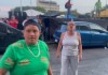 Sandra Méndez es parte del círculo de protección del líder del Sindicato de Trabajadores de la Educación de Guatemala (STEG), Joviel Acevedo. Foto La Hora: Fabricio Alonzo