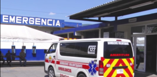 Hospital de Amatitlán. Foto La Hora: MSPAS