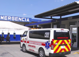 Hospital de Amatitlán. Foto La Hora: MSPAS