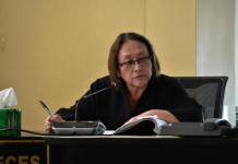Juez Abelina Cruz fue recusada por la PGN en el caso Libramiento de Chimaltenango. Foto La Hora: Daniel Ramírez