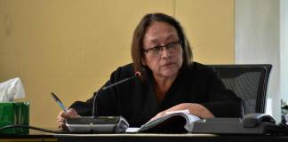 Caso Libramiento de Chimaltenango: PGN recusa a juez Abelina Cruz Juez Abelina Cruz fue recusada por la PGN en el caso Libramiento de Chimaltenango. Foto La Hora: Daniel Ramírez