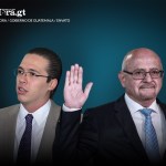 El diputado Felipe Alejos y el exsuperintendente de Bancos, Erick Armando Vargas Sierra. Diseño: Roberto Altán.