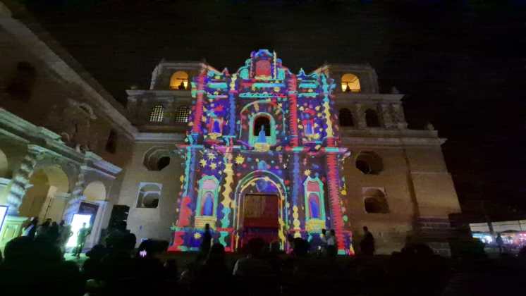 Festival de la Luz 2025, La Merced. Foto La Hora - Julio Sicán