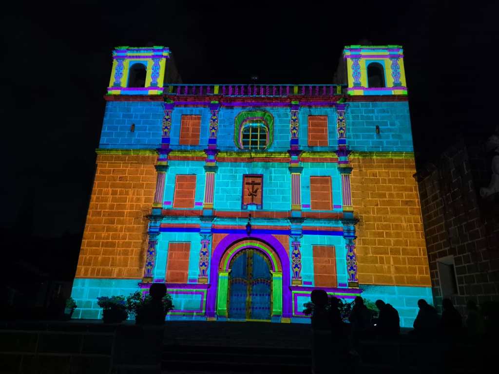 Festival de la Luz. Escuela de Cristo. Foto La Hora - Julio Sicán