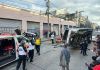 Anuncian cierre vial frente a Congreso luego de una colisión entre camioneta y camión