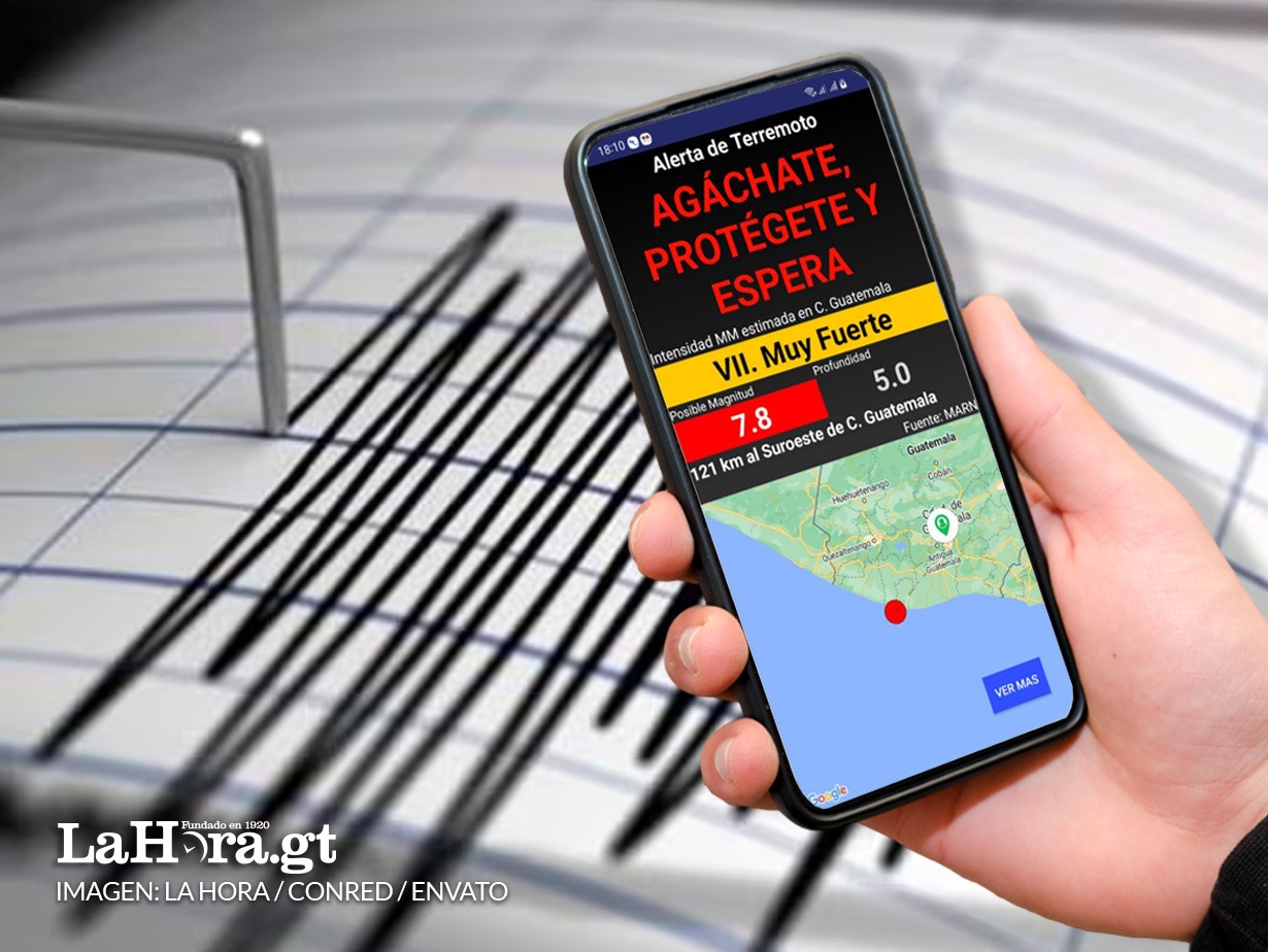 Sismos GT: App de «Alerta temprana de terremotos» pasó de 3