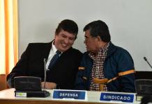 Gustavo Medrano, hijo del exalcalde Arnoldo Medrano será el garante de su padre. Foto La Hora: Daniel Ramírez