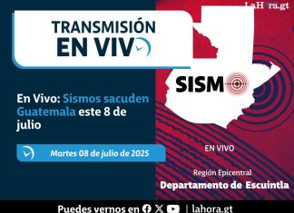 En Vivo: Sismos sacuden Guatemala este 8 de julio