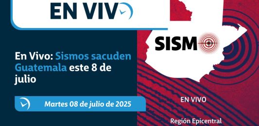En Vivo: Sismos sacuden Guatemala este 8 de julio