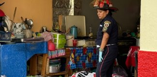 Ataque armado en un comedor de Villa Hermosa 1. Foto La Hora: ASONBOMD