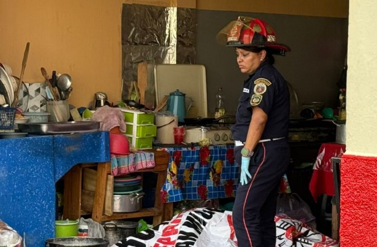 Ataque armado en un comedor de Villa Hermosa 1. Foto La Hora: ASONBOMD