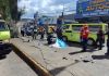 Ataque armado registrado en la zona 9 capitalina. Foto La Hora: CBM