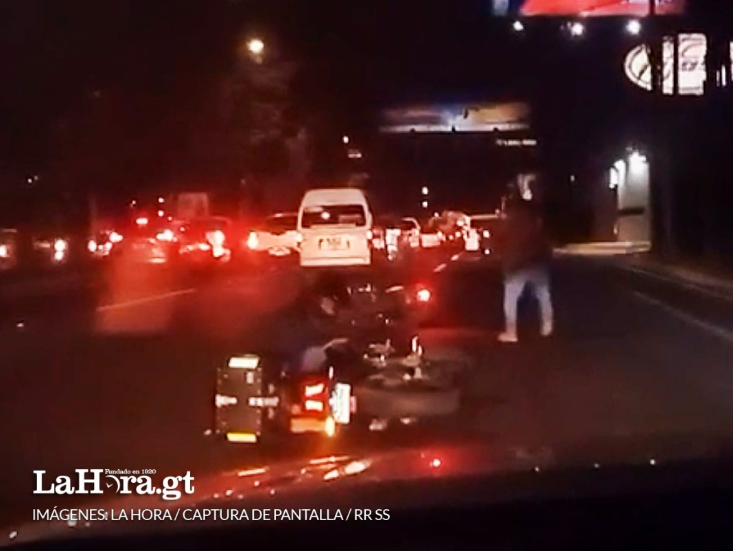 Ataque armado en Calzada Roosvelt la noche del 4 de julio.