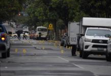 MinGob atribuye ataque armado en interior de funeraria a rivalidad entre pandillas. Foto La Hora: José Orozco/LH