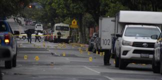 MinGob atribuye ataque armado en interior de funeraria a rivalidad entre pandillas. Foto La Hora: José Orozco/LH