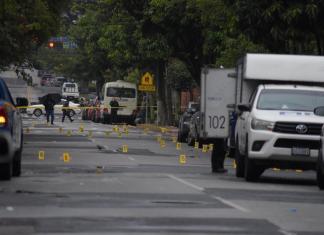 MinGob atribuye ataque armado en interior de funeraria a rivalidad entre pandillas. Foto La Hora: José Orozco/LH