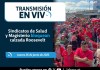 En vivo: Sindicatos de Salud y Magisterio bloquean calzada Roosevelt. Foto La Hora: Daniel Ramírez.