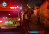 Hallan cuerpo sin vida en tragante de aguas residuales en la zona 8. Foto La Hora: Bomberos Municipales..