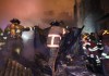 Durante la madrugada de este miércoles 16 de julio, los Bomberos Voluntarios reportaron un incendio estructural. Foto La Hora: Bomberos Voluntarios.